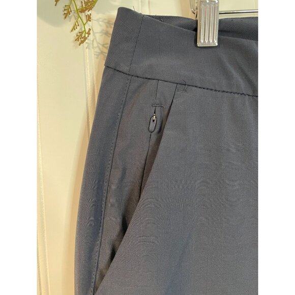 Hang Ten Mens Plaid Navy Blue Polyester/Elastane Shorts Size 38 - Picture 4 of 14